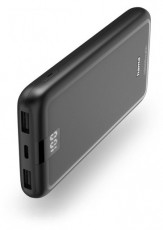 Hama 00201709 10000mAh fekete powerbank - Mobil / Kommunik&aacute;ci&oacute; / Smart - Powerbank / K&uuml;lső akkumul&aacute;tor &eacute;s t&ouml;ltő - 499881