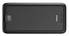 Hama 00201709 10000mAh fekete powerbank Mobil / Kommunik&aacute;ci&oacute; / Smart - Powerbank / K&uuml;lső akkumul&aacute;tor &eacute;s t&ouml;ltő - 499881