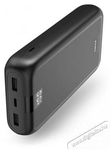 Hama 00201711 24000mAh fekete powerbank Mobil / Kommunik&aacute;ci&oacute; / Smart - Powerbank / K&uuml;lső akkumul&aacute;tor &eacute;s t&ouml;ltő - 499882