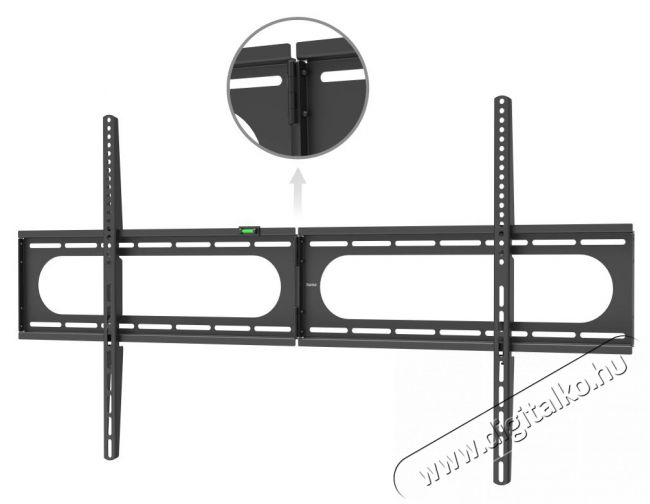 Hama (220843) FALITARTÓ FITV STRONG FIX 1100x600 (305CM,120-IG) Tv kiegészítők - Fali tartó / konzol - Fali tv tartó - 493298