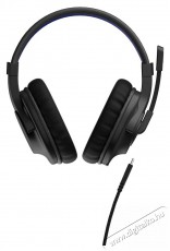 Hama SoundZ 100 V2 Gaming Headset, black (217856) Audio-Video / Hifi / Multimédia - Fül és Fejhallgatók - Fejhallgató mikrofonnal / headset - 493686