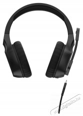 Hama SoundZ 300 V2 Gaming Headset, black (217859) Audio-Video / Hifi / Multimédia - Fül és Fejhallgatók - Fejhallgató mikrofonnal / headset - 493689