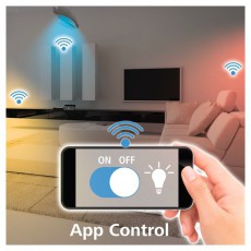 Hama 00176600 E27 10W okos WiFi LED izzó Háztartás / Otthon / Kültér - Világítás / elektromosság - E27 foglalatú izzó - 507444