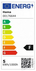 Hama 00176644 E27 4,9W okos WiFi LED izzó Háztartás / Otthon / Kültér - Világítás / elektromosság - E27 foglalatú izzó - 507563