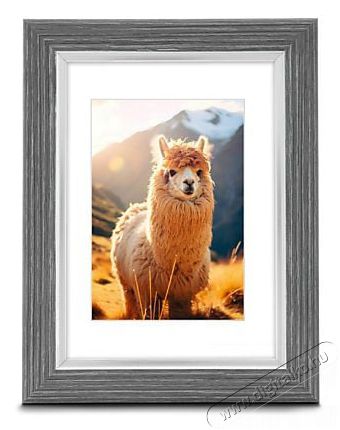 Hama 00193231 Lima 15x21cm grafitszürke műanyag képkeret Háztartás / Otthon / Kültér - Lakásfelszerelés - Képkeret / képtartó - 514567