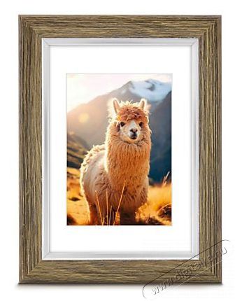 Hama 00193237 Lima 15x21cm olíva műanyag képkeret Háztartás / Otthon / Kültér - Lakásfelszerelés - Képkeret / képtartó - 514563