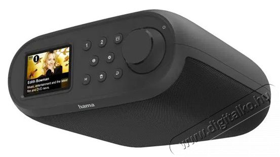 Hama DIR400, fekete Audio-Video / Hifi / Multimédia - Rádió / órás rádió - Internet webrádió - 524853