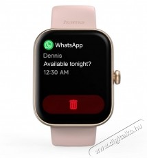 Hama Smartwatch 5000 rózsaarany szögletes okosóra Mobil / Kommunikáció / Smart - Okos eszköz - Okosóra - 514532