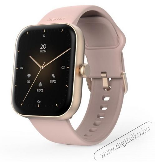 Hama Smartwatch 5000 rózsaarany szögletes okosóra Mobil / Kommunikáció / Smart - Okos eszköz - Okosóra - 514532