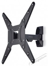 Hama 220823 TV fali konzol, Full Motion, 19 -48  (48cm-122cm), 20 kg, Fekete Tv kieg&eacute;sz&iacute;tők - Fali tart&oacute; / konzol - Fali tv tart&oacute; - 533404