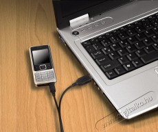 Hama Adatkábel micro USB 1m, fekete - 106618 Mobil / Kommunikáció / Smart - Mobiltelefon kiegészítő / tok - Kábel / átalakító - 259523