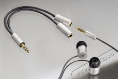 Hama Elosztó adapter 3,5mm Jack AluLine - 80857 Tv kiegészítők - Kábel / csatlakozó - 3,5mm Jack kábel - 259549
