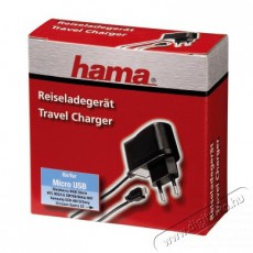 Hama Hálózati töltő micro USB 1000 mA - 104829 Mobil / Kommunikáció / Smart - Mobiltelefon kiegészítő / tok - Hálózati-, autós töltő - 259558