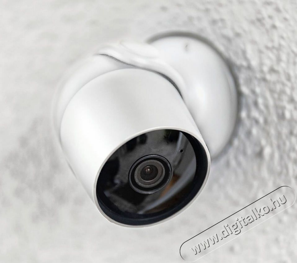Hama okos WIFI kültéri éjjellátó kamera - fehér - 176576 Háztartás / Otthon / Kültér - Biztonságtechnika - Biztonsági kamera - 371004