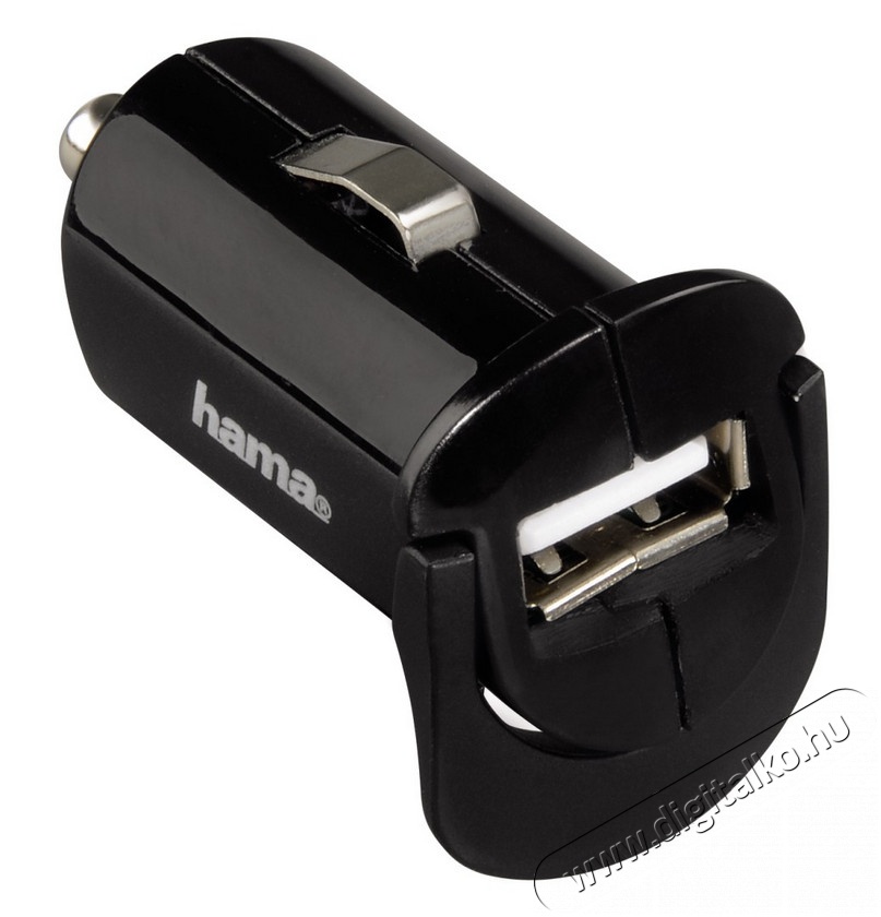 Hama Szivargyújtó adapter USB Picco 1000 mA + micro USB kábel - 104821 Autóhifi / Autó felszerelés - Autós töltő / szivargyújtó adapter - 259650