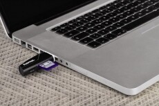 Hama SDXC USB 2.0 kártyaolvasó, fekete - 54115 Memória kártya / Pendrive - Kártya olvasó - 298209