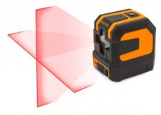 HANDY 10051 Keresztvonalas szintezőlézer hordtáskával 10m max Háztartás / Otthon / Kültér - Szerszám - Mérőműszer - 389975