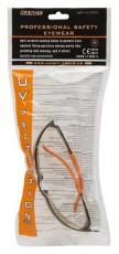 HANDY 10381AM professzionális amber védőszemüveg UV védelemmel Háztartás / Otthon / Kültér - Szerszám - Munkavédelmi termék - 458752