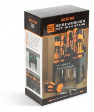 HANDY 10700 csavarhúzó készlet 22 részes Háztartás / Otthon / Kültér - Szerszám - Csavarhúzó / kulcs / fúró / szerszám készlet - 465843