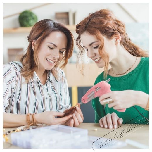 HANDY 11100A akkumul&aacute;toros Type-C 7mm 10W babar&oacute;zsasz&iacute;n ragaszt&oacute;pisztoly H&aacute;ztart&aacute;s / Otthon / K&uuml;lt&eacute;r - Szersz&aacute;m - Egy&eacute;b szersz&aacute;m - 507646