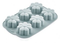 HANE IRIS MIX szilikon muffin sütőforma 6 darabhoz, szürke, fekete vagy piros színű SL-3207 Konyhai termékek - Edény - Sütőtepsi / sütőforma - 507691