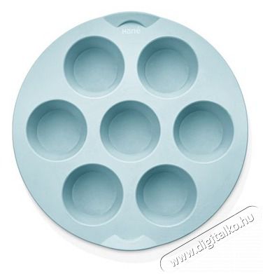 HANE IRIS szilikon kerek muffin s&uuml;tőforma 7 darabhoz, sz&uuml;rke, fekete vagy piros sz&iacute;nű SL-3206 Konyhai term&eacute;kek - Ed&eacute;ny - S&uuml;tőtepsi / s&uuml;tőforma - 507690