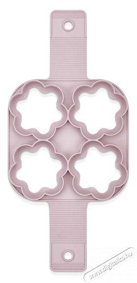 HANE IRIS szilikon palacsinta &eacute;s toj&aacute;s s&uuml;tőforma 4 darabhoz , sz&uuml;rke, fekete vagy piros sz&iacute;nű SL-3211 Konyhai term&eacute;kek - Ed&eacute;ny - S&uuml;tőtepsi / s&uuml;tőforma - 507693