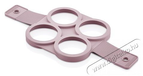 HANE IRIS szilikon palacsinta &eacute;s toj&aacute;s s&uuml;tőforma 4 darabhoz , sz&uuml;rke, fekete vagy piros sz&iacute;nű SL-3211 Konyhai term&eacute;kek - Ed&eacute;ny - S&uuml;tőtepsi / s&uuml;tőforma - 507693