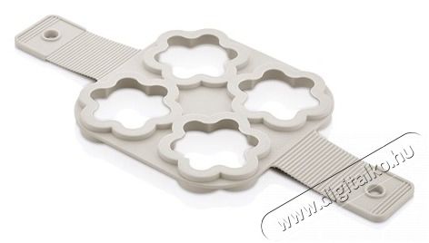 HANE IRIS szilikon palacsinta &eacute;s toj&aacute;s s&uuml;tőforma 4 darabhoz , sz&uuml;rke, fekete vagy piros sz&iacute;nű SL-3211 Konyhai term&eacute;kek - Ed&eacute;ny - S&uuml;tőtepsi / s&uuml;tőforma - 507693