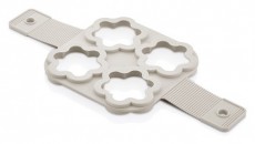 HANE IRIS szilikon palacsinta &eacute;s toj&aacute;s s&uuml;tőforma 4 darabhoz , sz&uuml;rke, fekete vagy piros sz&iacute;nű SL-3211 Konyhai term&eacute;kek - Ed&eacute;ny - S&uuml;tőtepsi / s&uuml;tőforma - 507693