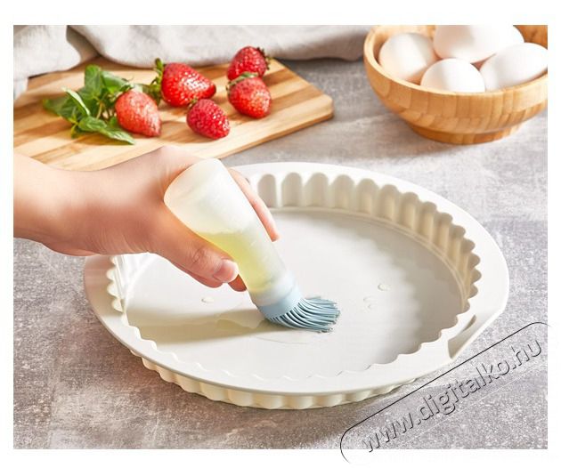 HANE IRIS szilikon tortalap s&uuml;tőforma, sz&uuml;rke, fekete vagy piros sz&iacute;nű SL-3204 Konyhai term&eacute;kek - Ed&eacute;ny - S&uuml;tőtepsi / s&uuml;tőforma - 507688