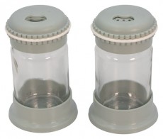 HANE IRIS Macaron Salt&Pepper üveg fűszerszóró szett 2*105ml, rószaszín, fehér, szürke vagy kék színű HN-1139 Háztartás / Otthon / Kültér - Lakásfelszerelés - Tároló - 508724