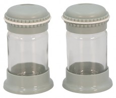 HANE IRIS Macaron Salt&Pepper üveg fűszerszóró szett 2*105ml, rószaszín, fehér, szürke vagy kék színű HN-1139 Háztartás / Otthon / Kültér - Lakásfelszerelés - Tároló - 508724