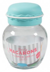 HANE IRIS Macaron üveg fűszertartó 370ml, zöld, fukszia, narancs vagy citromsárga színű HN-1215 Háztartás / Otthon / Kültér - Lakásfelszerelés - Tároló - 508727