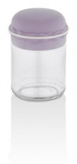 HANE IRIS Macaron üveg fűszertartó 212ml, rószaszín, menta zöld, sárga vagy lila HN-1363 Konyhai termékek - Edény - Ételtároló - 514777