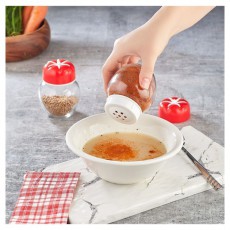 HANE IRIS Tomato &uuml;veg fűszertart&oacute; 210ml piros sz&iacute;nű HN-1208 Konyhai term&eacute;kek - Ed&eacute;ny - &Eacute;telt&aacute;rol&oacute; - 514776