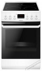 Hansa FCCW59209 elektromos tűzhely, 4 főzőz&oacute;na, Elektromos s&uuml;tő, Grill, A energiaoszt&aacute;ly, Feh&eacute;r Konyhai term&eacute;kek - S&uuml;tő-főzőlap, tűzhely (szabadon&aacute;ll&oacute;) - Elektromos tűzhely (szabadon&aacute;ll&oacute;) - 533420