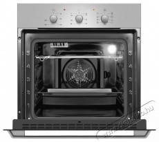 Hansa BOEI681621 be&eacute;p&iacute;thető s&uuml;tő, 62 l, 8 funkci&oacute;s, Grill, D energiaoszt&aacute;ly, Rozsdamentes ac&eacute;l Konyhai term&eacute;kek - S&uuml;tő-főzőlap, tűzhely (be&eacute;p&iacute;thető) - S&uuml;tő (be&eacute;p&iacute;thető) - 537855
