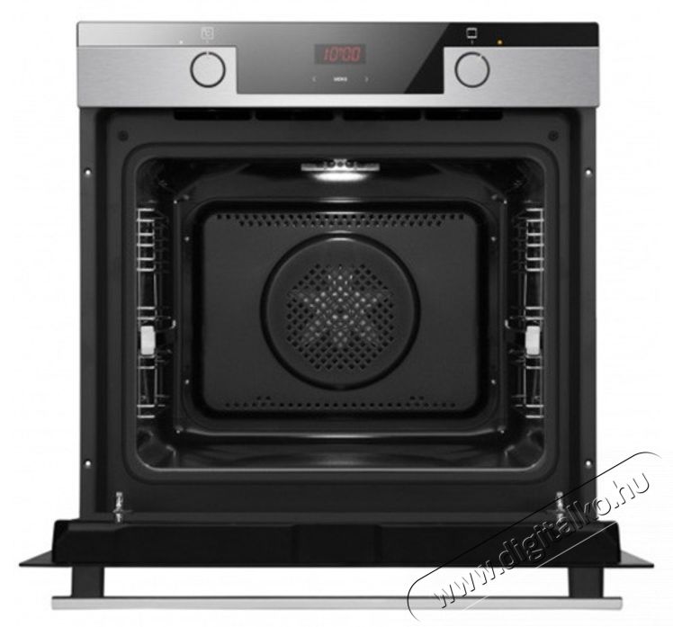 Hansa BOEIS694097 be&eacute;p&iacute;thető s&uuml;tő, 77 l, 11 funkci&oacute;s, Grill, Időz&iacute;tő, D energiaoszt&aacute;ly, Rozsdamentes ac&eacute;l Konyhai term&eacute;kek - S&uuml;tő-főzőlap, tűzhely (be&eacute;p&iacute;thető) - S&uuml;tő (be&eacute;p&iacute;thető) - 537857