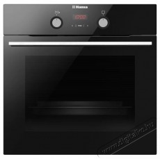 Hansa BOES68465 Be&eacute;p&iacute;thető s&uuml;tő, 65L, 8 funkci&oacute;, Grill, D energiaoszt&aacute;ly, Fekete &uuml;veg Konyhai term&eacute;kek - S&uuml;tő-főzőlap, tűzhely (be&eacute;p&iacute;thető) - S&uuml;tő (be&eacute;p&iacute;thető) - 537856