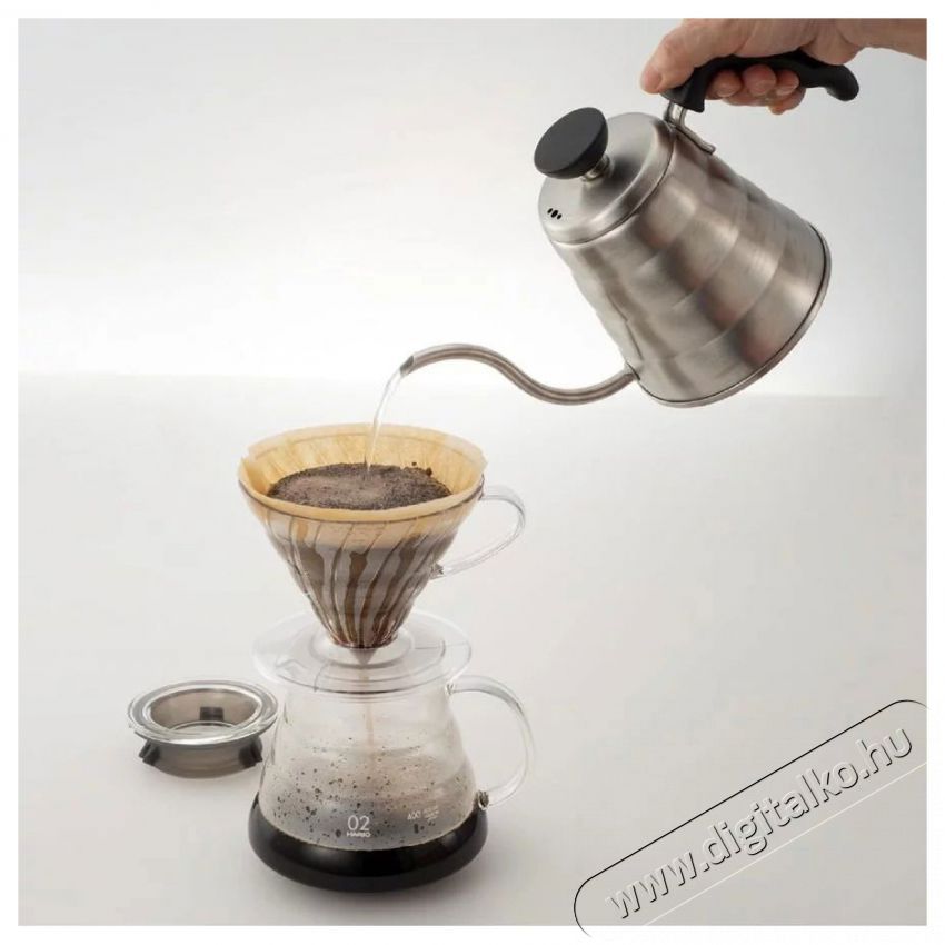 Hario Buono - 700ml, rozsdamentes ac&eacute;l kanna Konyhai term&eacute;kek - V&iacute;zforral&oacute; / teafőző - 524887