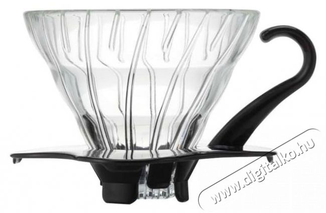 Hario Dripper V60-01, &uuml;veg, fekete Konyhai term&eacute;kek - K&aacute;v&eacute;főző / k&aacute;v&eacute;&ouml;rlő / kieg&eacute;sz&iacute;tő - Filteres k&aacute;v&eacute;főző - 524876