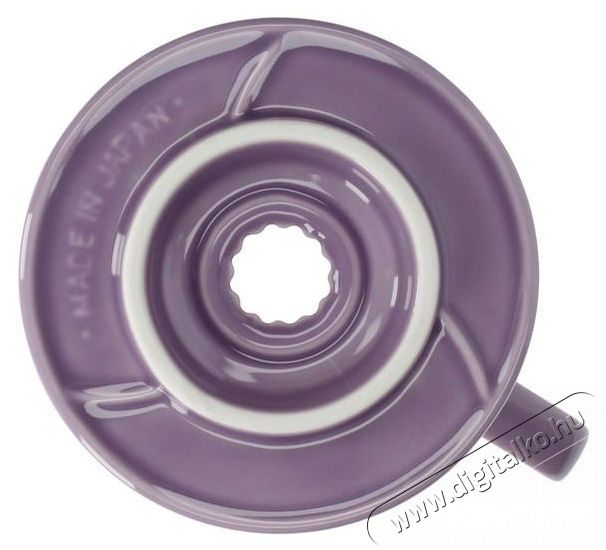 Hario Dripper V60-02, ker&aacute;mia, lila Konyhai term&eacute;kek - K&aacute;v&eacute;főző / k&aacute;v&eacute;&ouml;rlő / kieg&eacute;sz&iacute;tő - Filteres k&aacute;v&eacute;főző - 524878