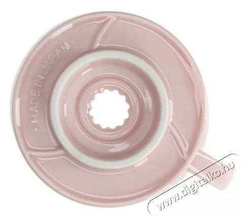 Hario Dripper V60-02, ker&aacute;mia, r&oacute;zsasz&iacute;n Konyhai term&eacute;kek - K&aacute;v&eacute;főző / k&aacute;v&eacute;&ouml;rlő / kieg&eacute;sz&iacute;tő - Filteres k&aacute;v&eacute;főző - 524885