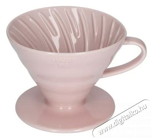 Hario Dripper V60-02, ker&aacute;mia, r&oacute;zsasz&iacute;n Konyhai term&eacute;kek - K&aacute;v&eacute;főző / k&aacute;v&eacute;&ouml;rlő / kieg&eacute;sz&iacute;tő - Filteres k&aacute;v&eacute;főző - 524885