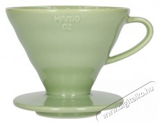 Hario Dripper V60-02, ker&aacute;mia, s&ouml;t&eacute;tz&ouml;ld Konyhai term&eacute;kek - K&aacute;v&eacute;főző / k&aacute;v&eacute;&ouml;rlő / kieg&eacute;sz&iacute;tő - Filteres k&aacute;v&eacute;főző - 524874