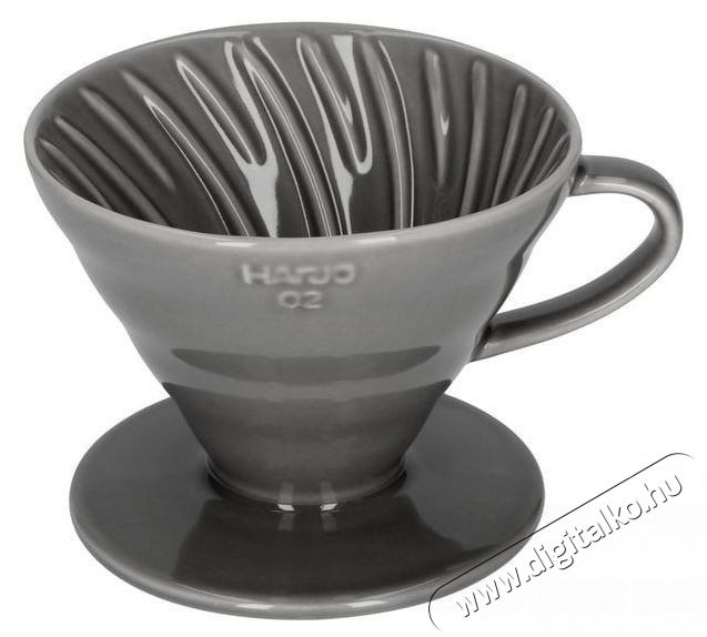 Hario Dripper V60-02, ker&aacute;mia, sz&uuml;rke Konyhai term&eacute;kek - K&aacute;v&eacute;főző / k&aacute;v&eacute;&ouml;rlő / kieg&eacute;sz&iacute;tő - Filter / tiszt&iacute;t&oacute; / v&iacute;zkőmentes&iacute;tő - 524873