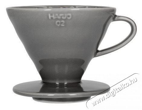 Hario Dripper V60-02, ker&aacute;mia, sz&uuml;rke Konyhai term&eacute;kek - K&aacute;v&eacute;főző / k&aacute;v&eacute;&ouml;rlő / kieg&eacute;sz&iacute;tő - Filter / tiszt&iacute;t&oacute; / v&iacute;zkőmentes&iacute;tő - 524873