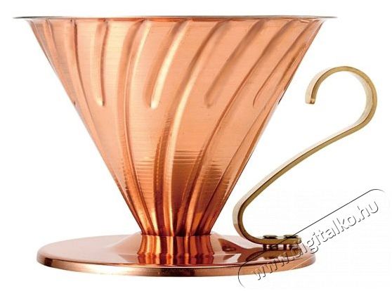 Hario Dripper V60-02, réz, arany Konyhai termékek - Kávéfőző / kávéörlő / kiegészítő - Filteres kávéfőző - 524862