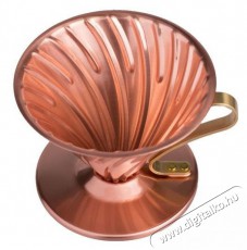 Hario Dripper V60-02, réz, arany Konyhai termékek - Kávéfőző / kávéörlő / kiegészítő - Filteres kávéfőző - 524862
